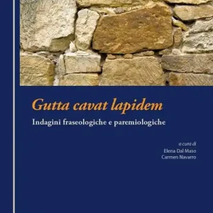Occasione Imperdibile Gutta cavat lapidem. Indagini fraseologiche e paremiologiche