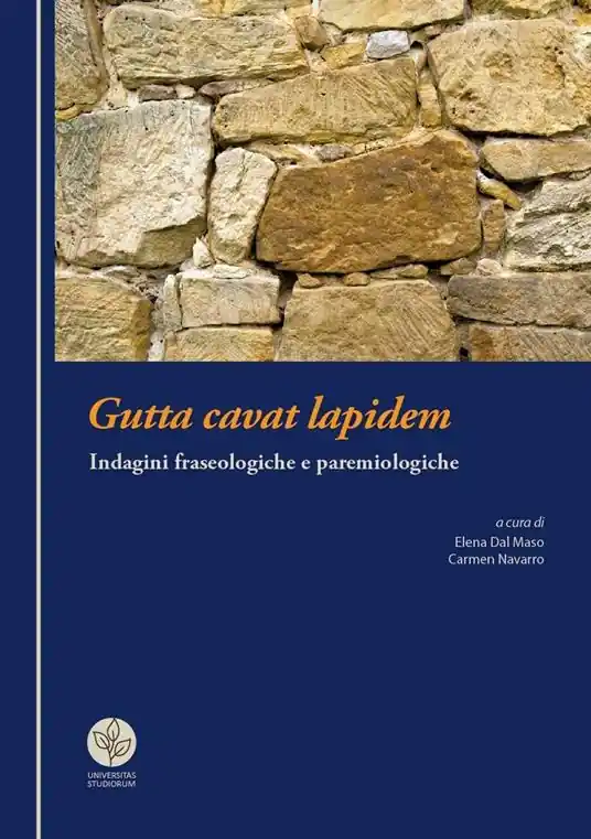 Occasione Imperdibile Gutta cavat lapidem. Indagini fraseologiche e paremiologiche