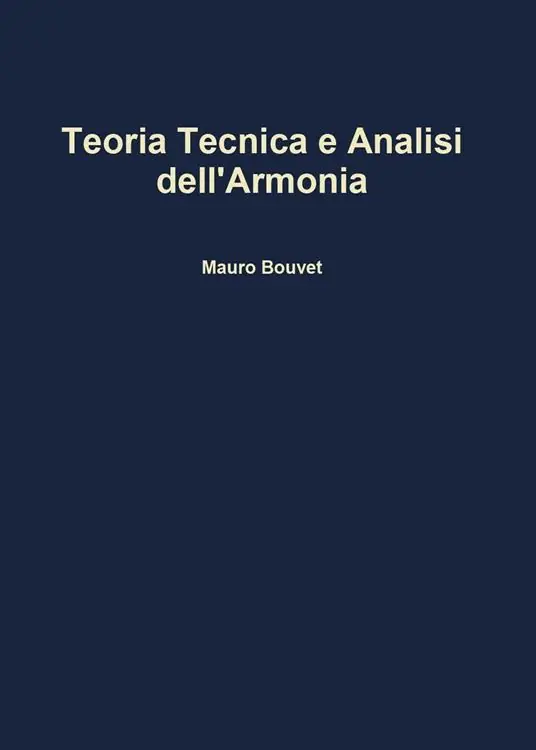 Di Tendenza Teoria, tecnica e analisi dell‘armonia