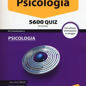 Solo Oggi Alpha Test. Psicologia 5600 quiz. Con software di simulazione