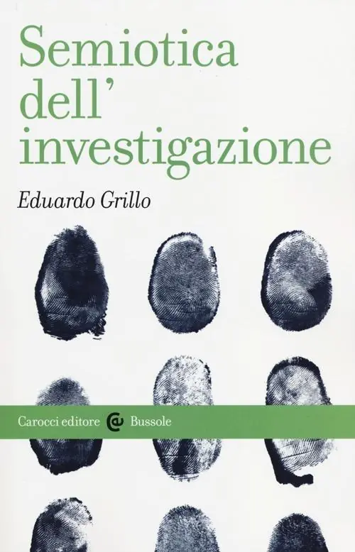 Semiotica dell‘investigazione Prezzo Di Fabbrica