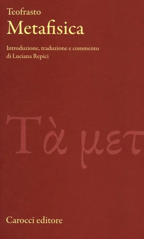 Bestseller Metafisica. Testo greco originale a fronte