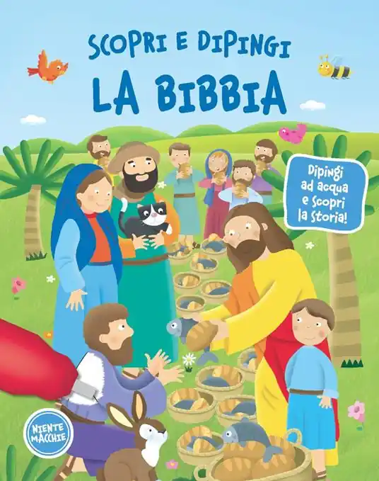Scopri e dipingi la Bibbia. Dipingi ad acqua e scopri la storia! Ediz. a colori. Con gadget Ordina Subito