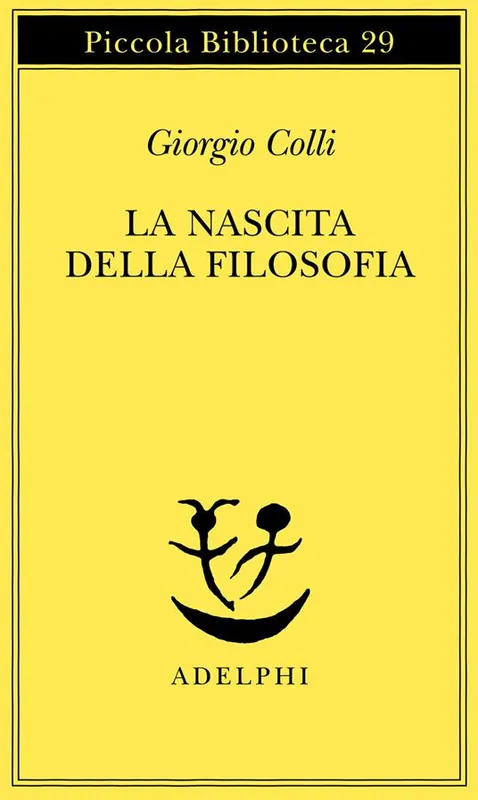 La nascita della filosofia Compra Oggi Stesso