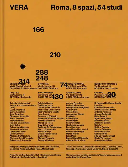 Vendita Finale Vera. Roma, 8 spazi, 54 studi-Rome, 8 spaces, 54 studios. Ediz. a colori