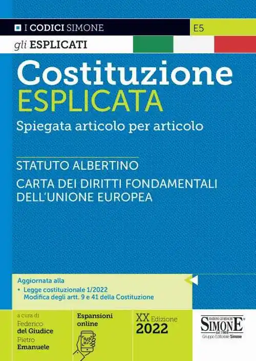 Spedizione Espresso Costituzione esplicata. Spiegata articolo per articolo. Con espansione online