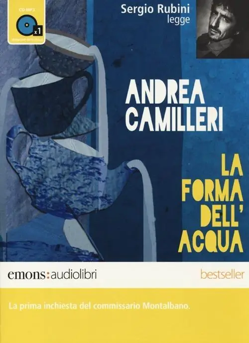 La forma dell‘acqua letto da Sergio Rubini. Audiolibro. CD Audio formato MP3 Prezzo Ridotto