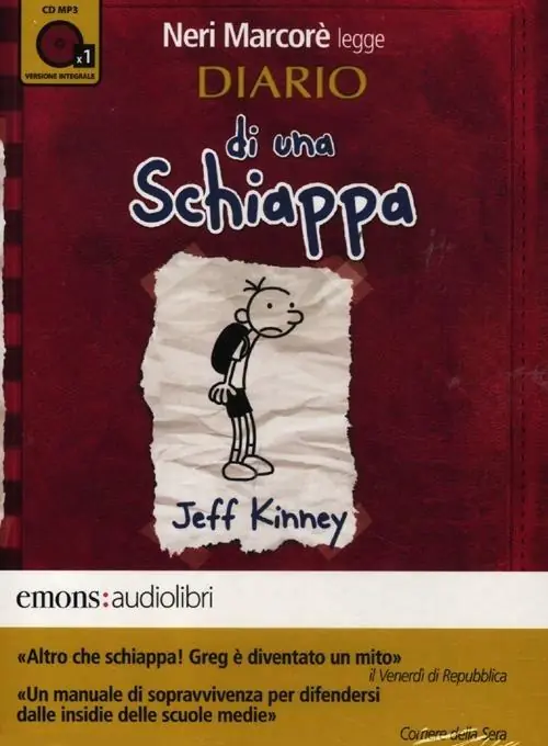 Promozione Diario di una schiappa letto da Neri Marcorè. Audiolibro. CD Audio formato MP3. Ediz. integrale
