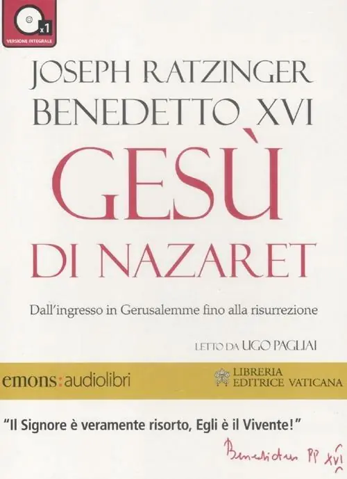Professionale Gesù di Nazaret. Dall‘ingresso in Gerusalemme fino alla risurrezione letto da Ugo Pagliai. Audiolibro. CD Audio formato MP3